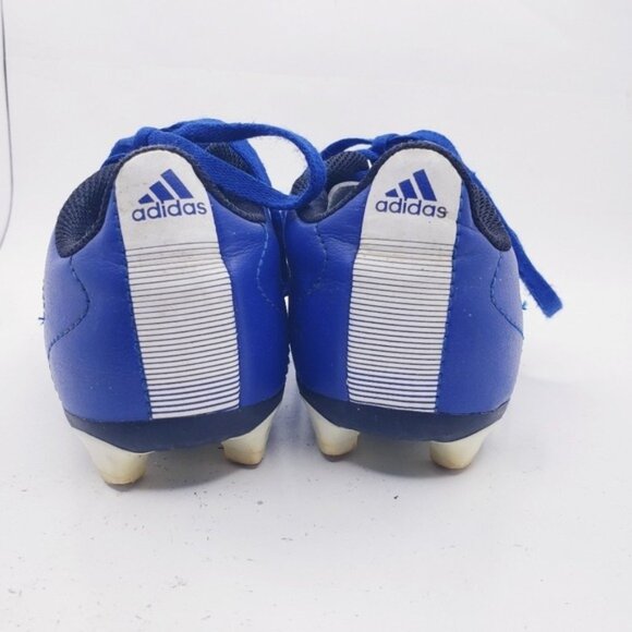 Adidas Goletto VIII Blue Firm Ground FG Soccer Cleats Boys Youth Size 1.5 - Picture 3 of 12